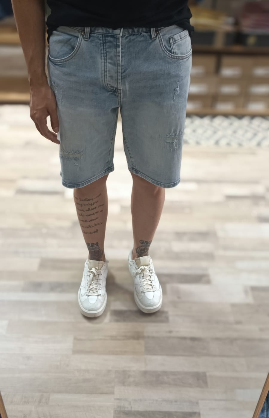 Bermuda in jeans