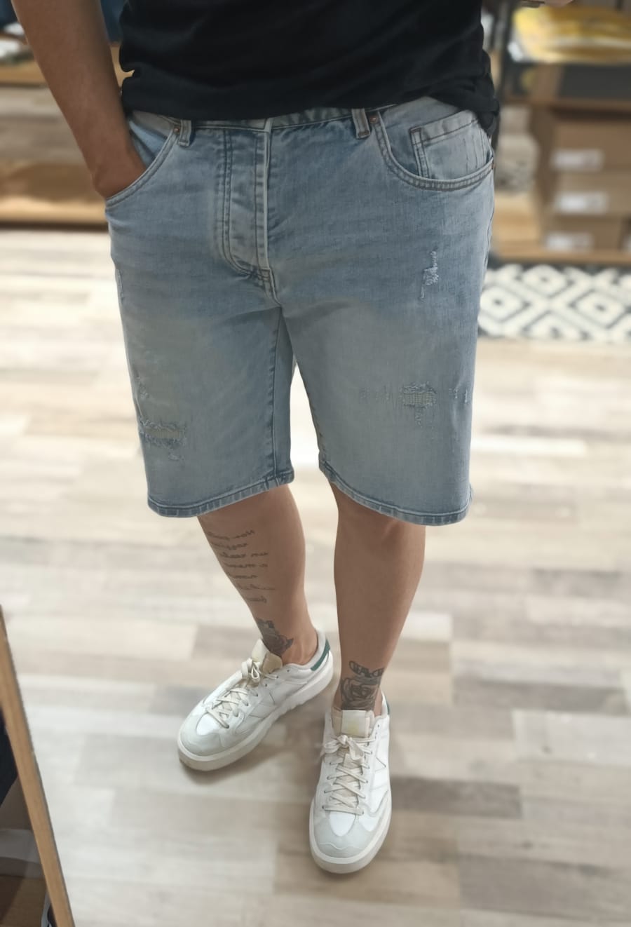 Bermuda in jeans