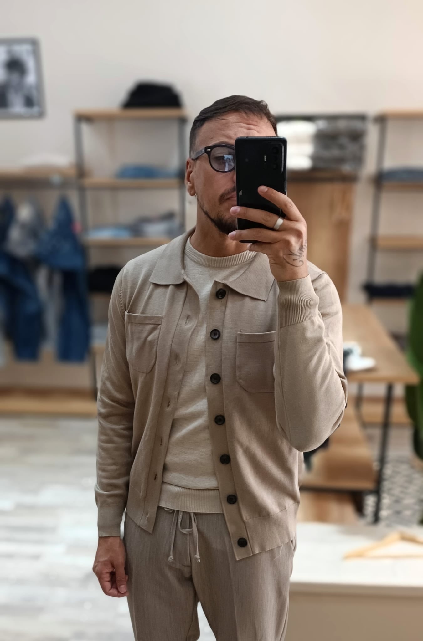 Polo Cardigan