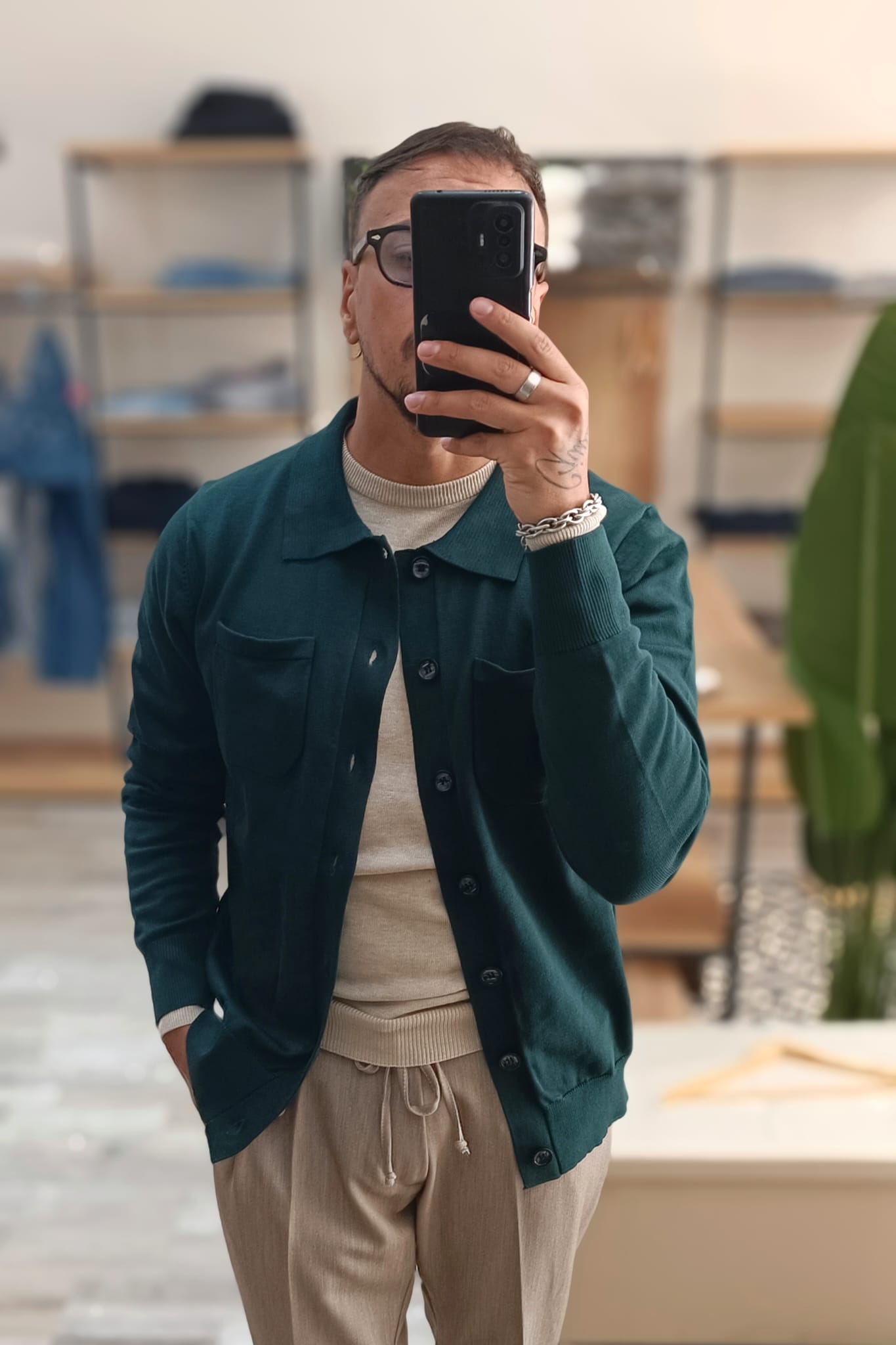 Polo Cardigan