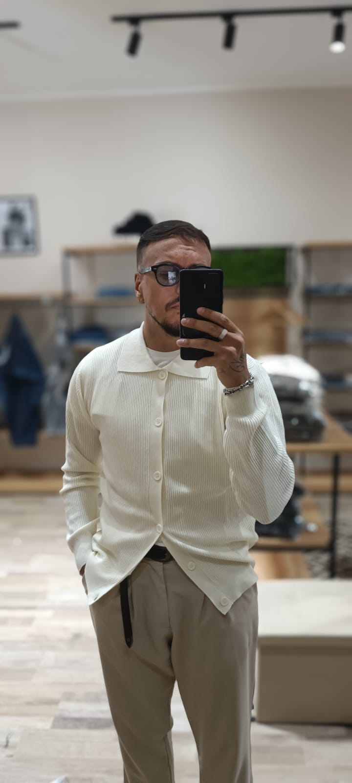 Polo-Cardigan