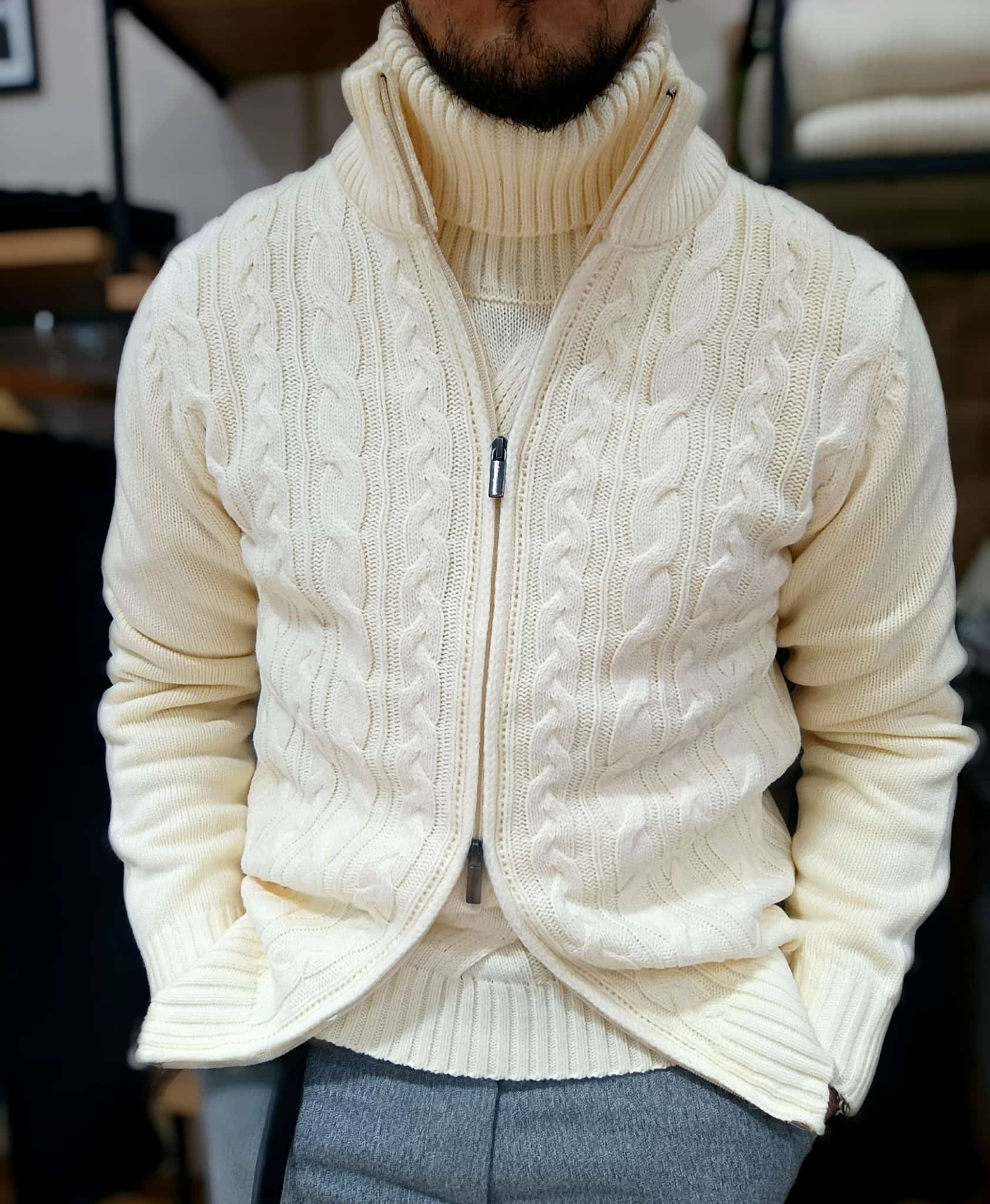 Cardigan Zip